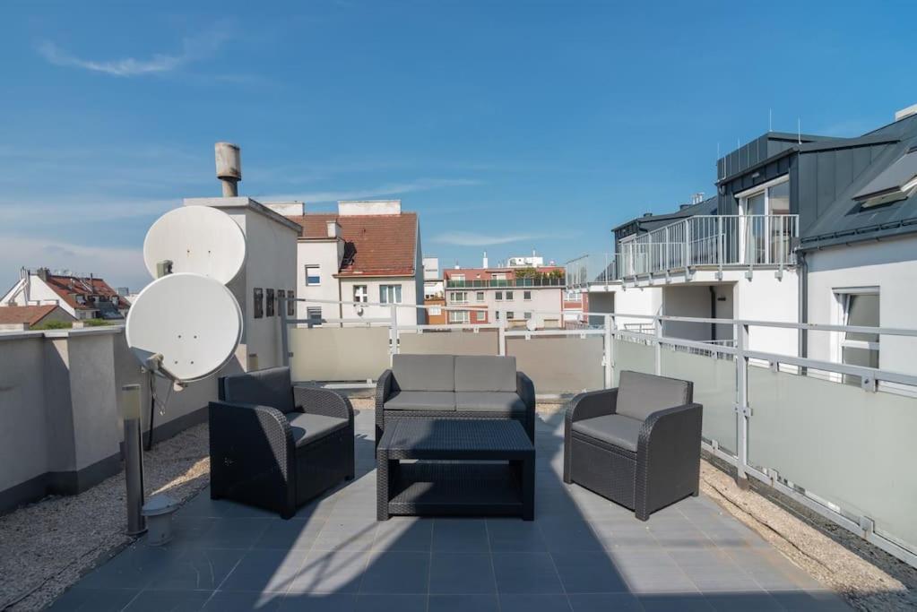 Апартаменты Grosse Terrasse, Klimaanlage Und U-Bahn Naehe Вена Экстерьер фото